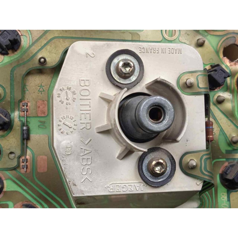 Recambio de cuadro instrumentos para citroën jumpy 1.9 turbodiesel referencia OEM IAM 1480110080 ODOMETRO.ANALOGICO 