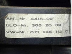 Recambio de piloto trasero derecho para volkswagen polo (801/803) 1.3 referencia OEM IAM 871945112C 3.PUERTAS  2