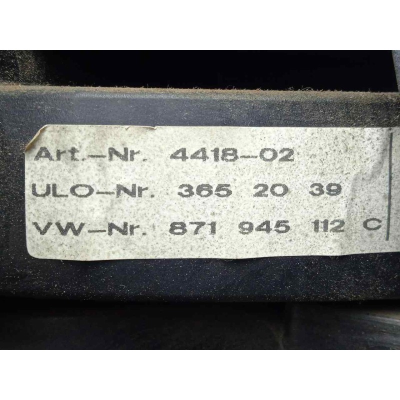 Recambio de piloto trasero derecho para volkswagen polo (801/803) 1.3 referencia OEM IAM 871945112C 3.PUERTAS 