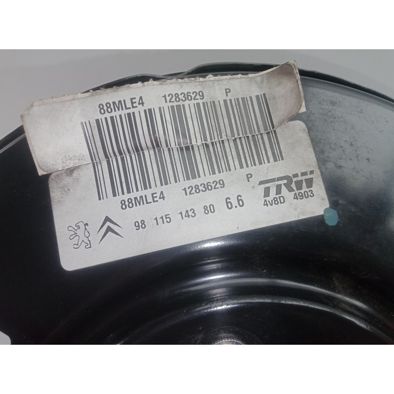 Recambio de servofreno para citroën c-elysée 1.6 blue-hdi fap referencia OEM IAM 9811514380 TRW 
