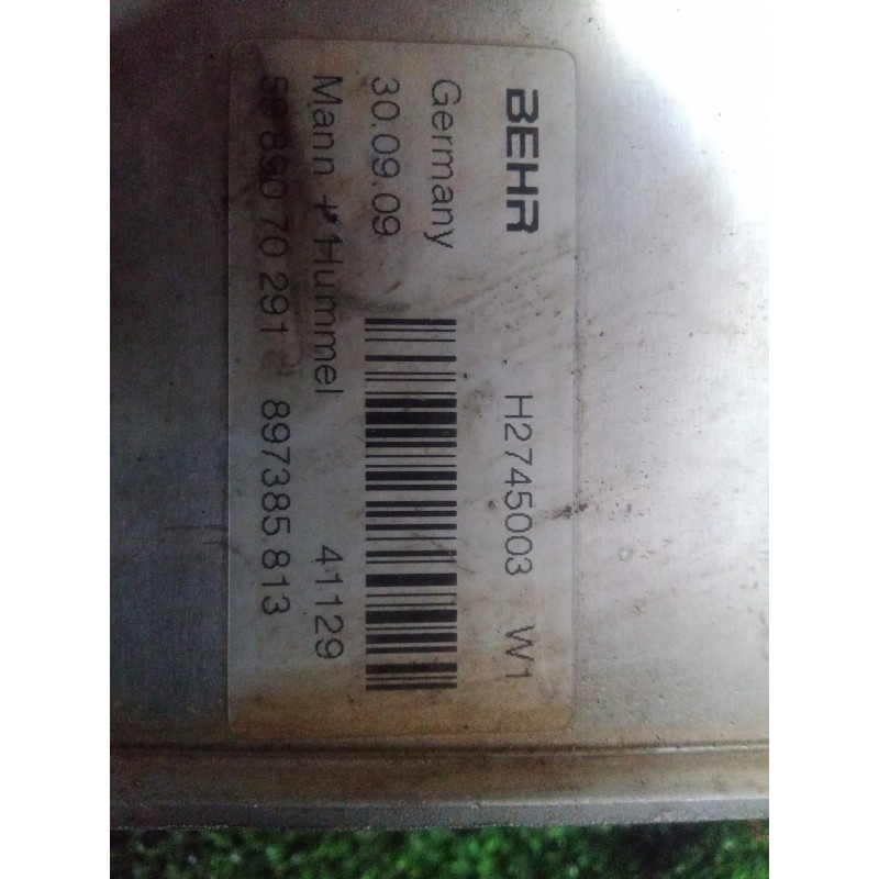 Recambio de enfriador aceite motor para opel astra h ber. 1.7 16v cdti referencia OEM IAM 5989070291-897385813-H2745003  