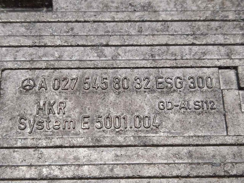 Recambio de resistencia electroventilador para mercedes-benz clase a (w168) 1.6 cat referencia OEM IAM A0275458032  