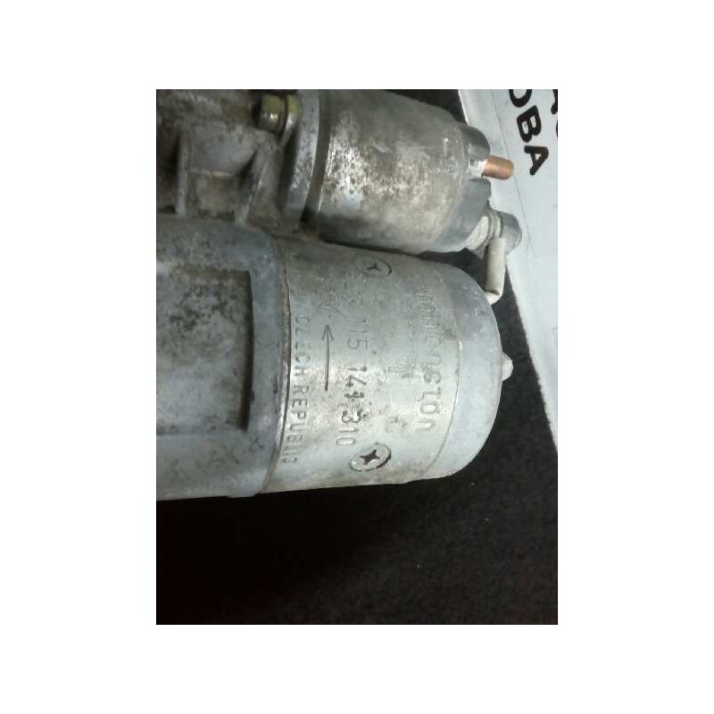 Recambio de motor arranque para skoda felicia berlina ( 791) 1.3 referencia OEM IAM 443115141310  9.DIENTES