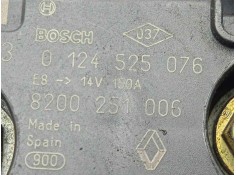 Recambio de alternador para renault laguna ii (bg0) 1.9 dci diesel referencia OEM IAM 0124525076-8200251006 150AH - BOSCH POLEA. 2