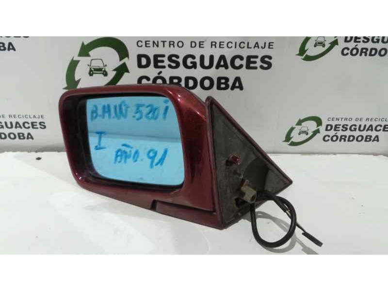Recambio de retrovisor izquierdo para bmw serie 5 berlina (e34) referencia OEM IAM  ELECTRICO - 4.PIN GRANATE - BURDEOS