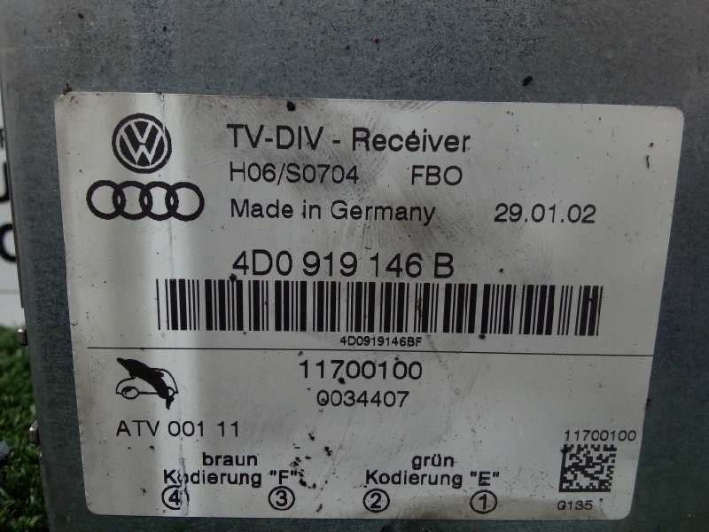 Recambio de sistema audio / radio cd para audi a8 (d2) 2.5 tdi quattro referencia OEM IAM 4D0919146B  
