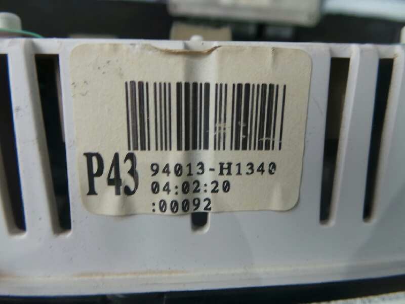 Recambio de cuadro instrumentos para hyundai terracan (hp) 2.9 crdi cat referencia OEM IAM 94013H1340-0402200001  