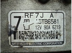 Recambio de alternador para mazda 6 berlina (gg) 2.0 diesel cat referencia OEM IAM ASTB6581 MITSUBISHI - 90AH - 12V POLEA.EMBRAG 2