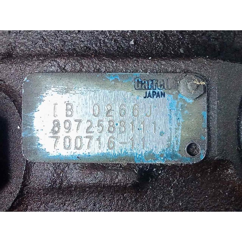 Recambio de turbocompresor para isuzu n-serie referencia OEM IAM 70071611-8972588111 GEOMETRIA.FIJA GARRETT