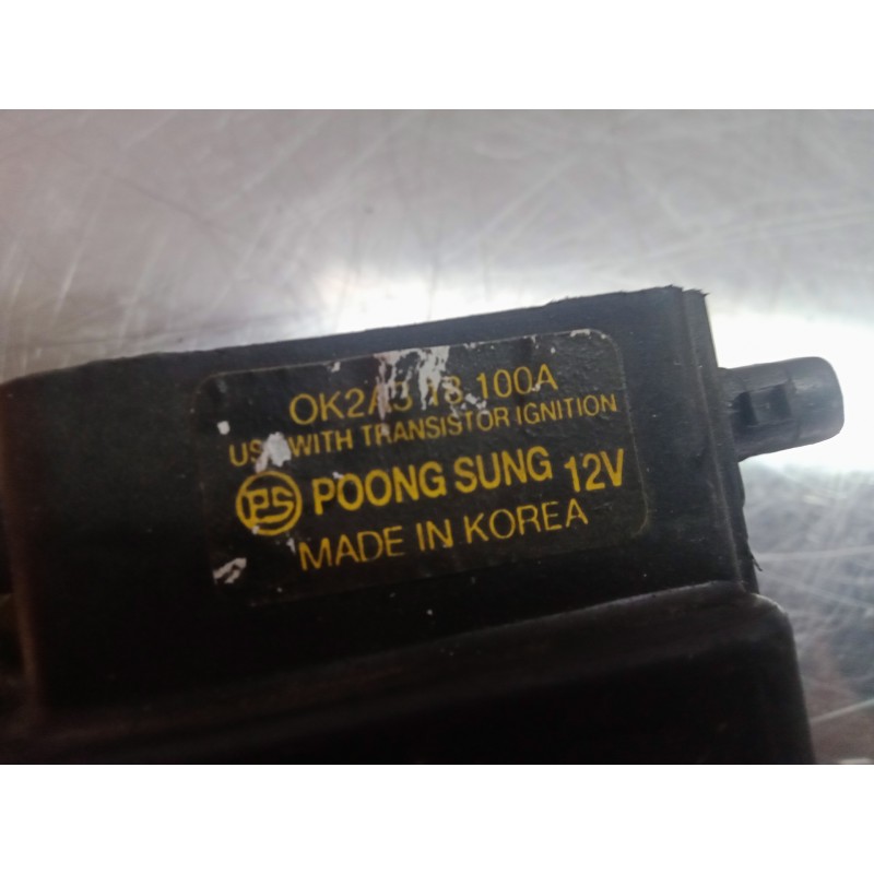 Recambio de bobina encendido para kia shuma 1.5 cat referencia OEM IAM OK2A318100A  