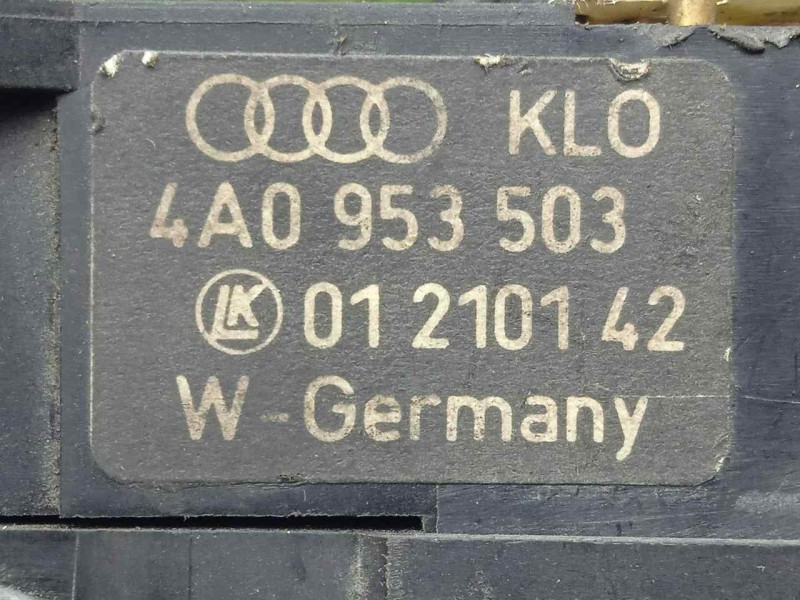Recambio de mando limpia para audi 100 avant (c4) referencia OEM IAM 4A0953503 9.PIN REDONDOS 4.PUERTAS