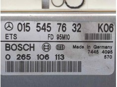 Recambio de centralita abs para mercedes-benz clase e (w210) berlina diesel 3.0 diesel cat referencia OEM IAM 0265106113-0155457 2