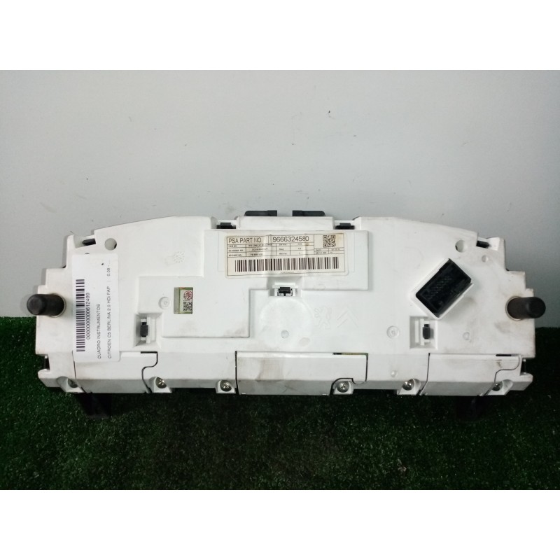Recambio de cuadro instrumentos para citroën c5 berlina 2.0 hdi fap referencia OEM IAM 9666324580  
