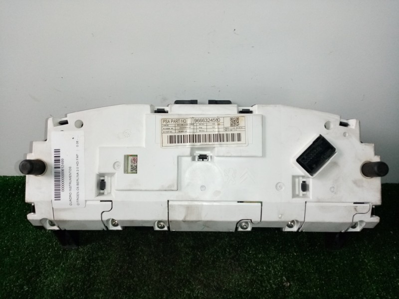 Recambio de cuadro instrumentos para citroën c5 berlina 2.0 hdi fap referencia OEM IAM 9666324580  