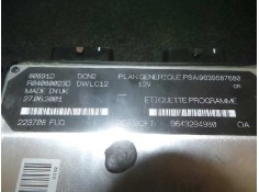 Recambio de centralita motor uce para citroën xsara berlina 1.9 diesel referencia OEM IAM 9643294980-9639587680-R04080023D-22370 2