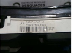 Recambio de cuadro instrumentos para toyota avensis wagon (t25) 2.2 d-4d cat referencia OEM IAM 8380005851-MB2574305632   2