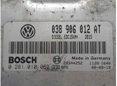 Recambio de centralita motor uce para seat toledo (1m2) 1.9 tdi referencia OEM IAM 0281010062-038906012AT-EDC15VM+ EDC15VM+ BOSC 2