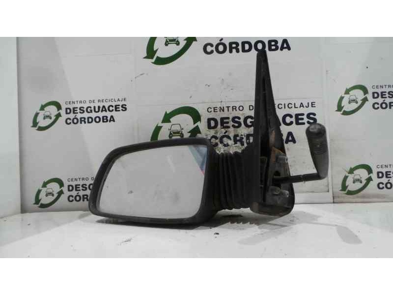 Recambio de retrovisor izquierdo para peugeot 205 berlina 1.4 referencia OEM IAM  MANUAL NEGRO PLASTICO