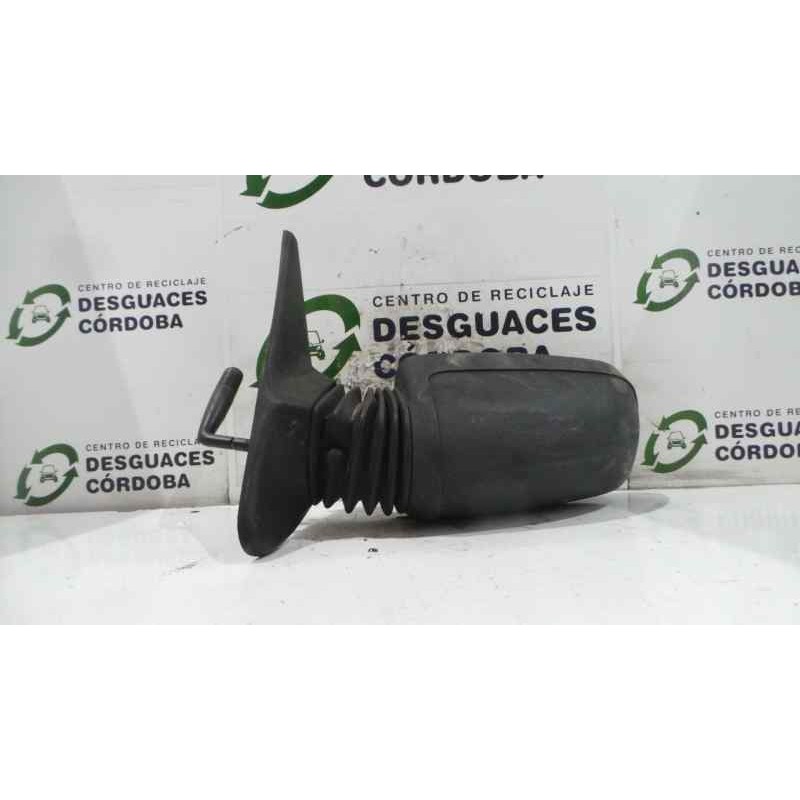 Recambio de retrovisor izquierdo para peugeot 205 berlina 1.4 referencia OEM IAM  MANUAL NEGRO PLASTICO
