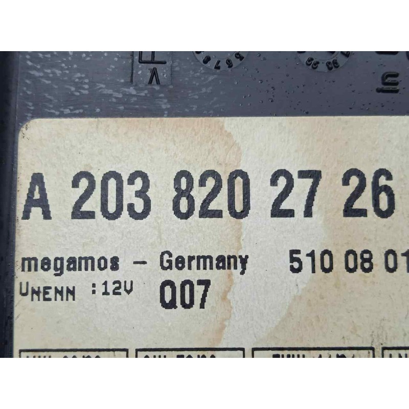 Recambio de modulo electronico para mercedes-benz clase s (w220) berlina 3.2 cdi cat referencia OEM IAM A2038202726  