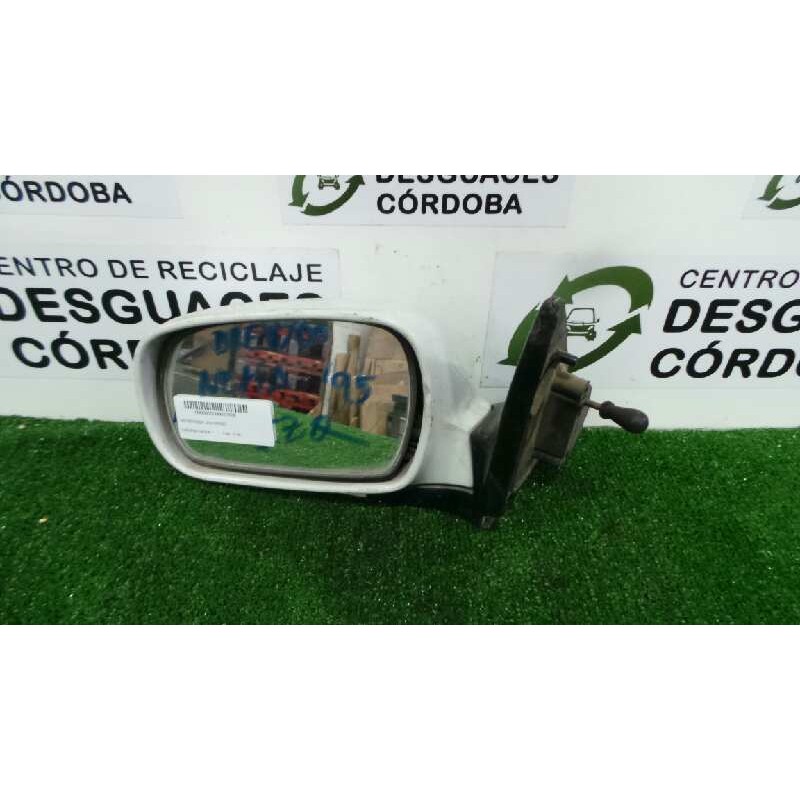 Recambio de retrovisor izquierdo para daewoo nexia referencia OEM IAM  MANUAL BLANCO