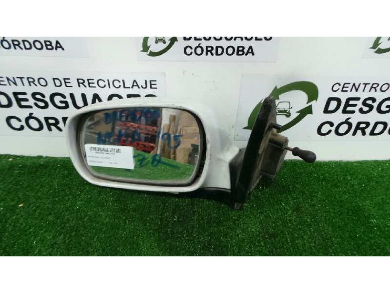 Recambio de retrovisor izquierdo para daewoo nexia referencia OEM IAM  MANUAL BLANCO