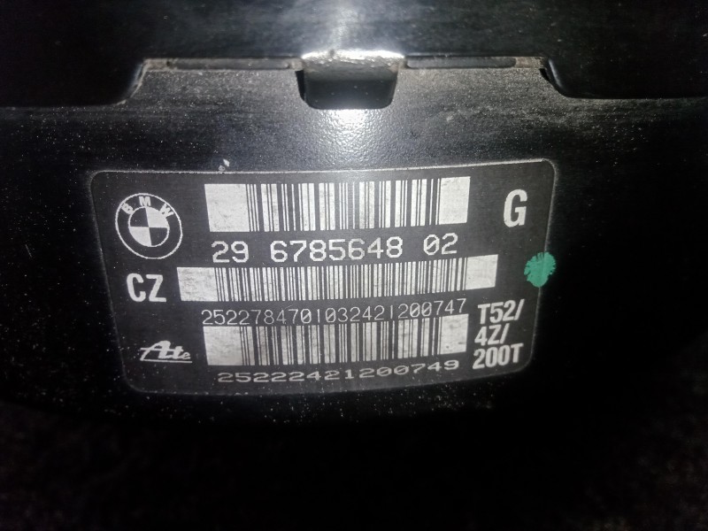Recambio de servofreno para bmw serie 3 berlina (e90) 2.0 turbodiesel cat referencia OEM IAM 29678564802 ATE 