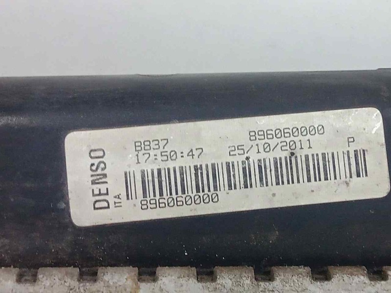 Recambio de radiador agua para fiat doblo 1.3 16v jtd cat referencia OEM IAM 896060000 33X620X10 ALUMINO