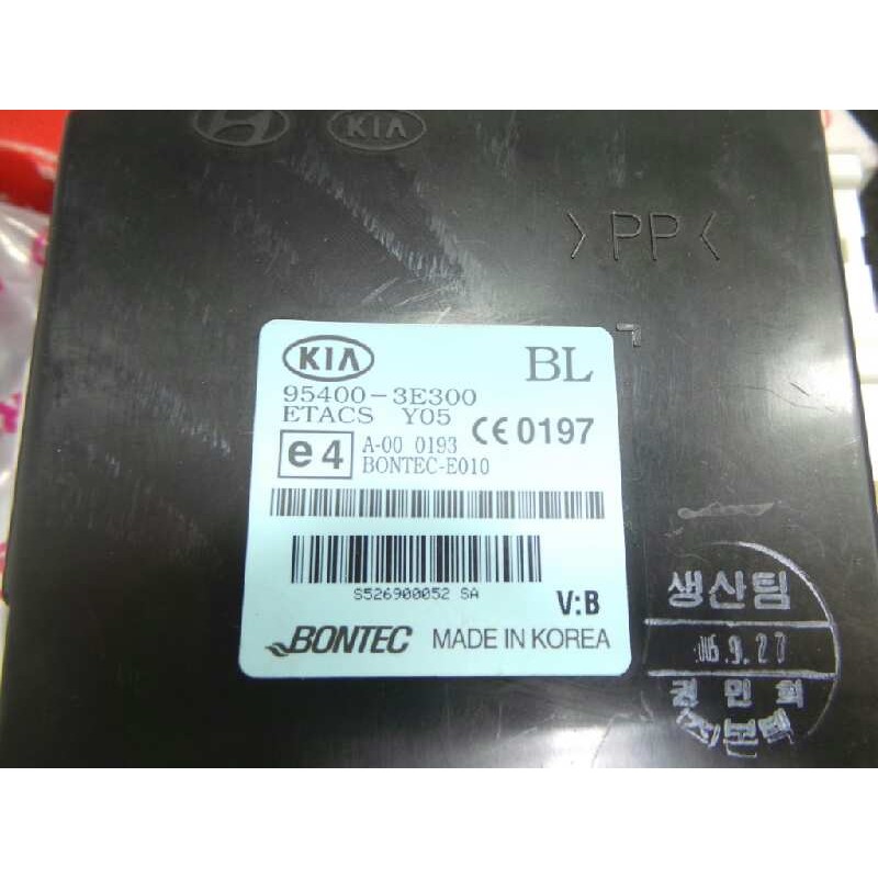 Recambio de centralita check control para kia sorento 2.5 crdi cat referencia OEM IAM 954003E300-A000193  NUEVO