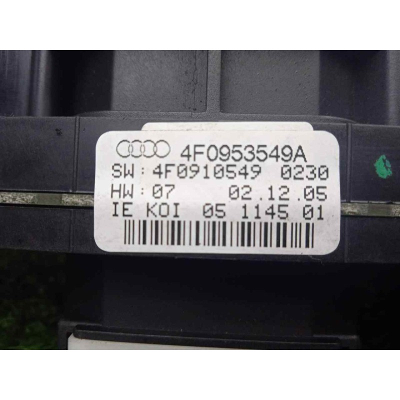 Recambio de mando luces para audi a6 berlina (4f2) 2.0 tdi referencia OEM IAM 4F0953549A-4F0910549 MANDO.DOBLE MANDO.ORDENADOR