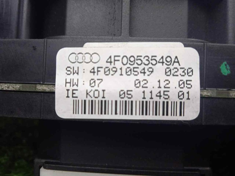 Recambio de mando luces para audi a6 berlina (4f2) 2.0 tdi referencia OEM IAM 4F0953549A-4F0910549 MANDO.DOBLE MANDO.ORDENADOR