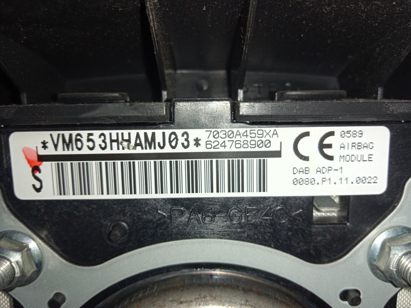 Recambio de airbag delantero izquierdo para mitsubishi asx (ga0w) 1.8 di-d cat referencia OEM IAM 7030A459XA-624768900  