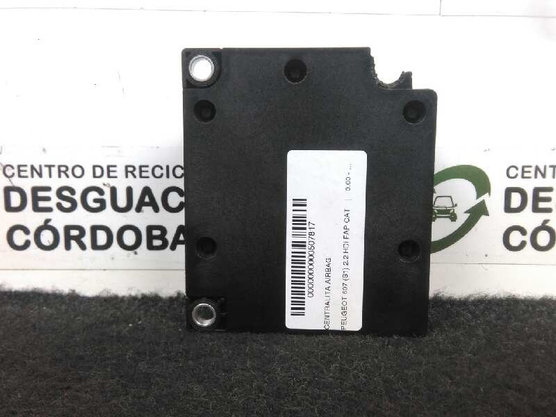 Recambio de centralita airbag para peugeot 607 (s1) 2.2 hdi fap cat referencia OEM IAM 9643869780 TEMIC 