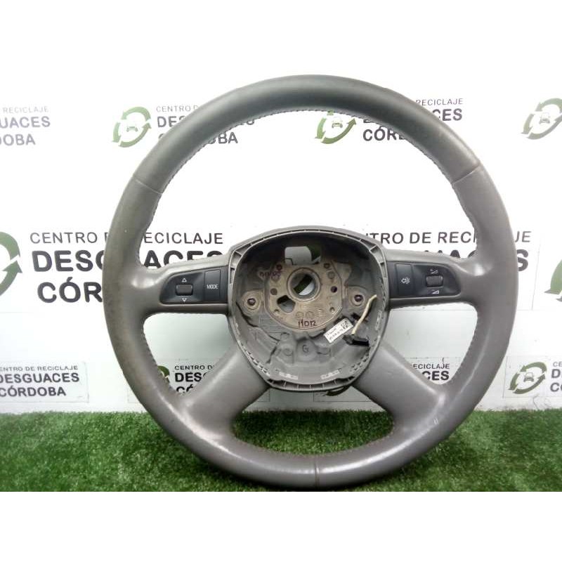 Recambio de volante para audi a6 berlina (4f2) 2.0 tdi referencia OEM IAM 4F0419091AH CUERO.GRIS 