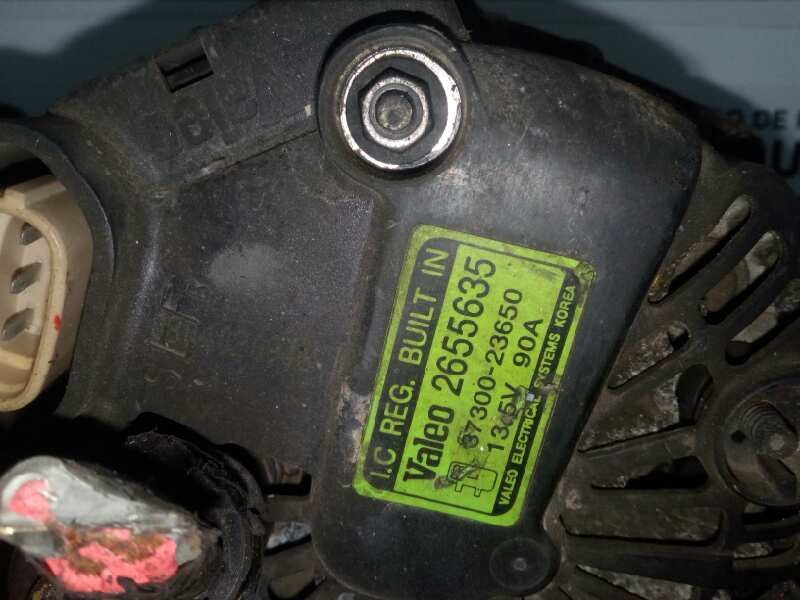 Recambio de alternador para hyundai i30 2.0 cat referencia OEM IAM 3730023650-2655635  90 A
