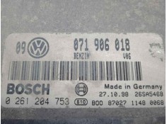 Recambio de centralita motor uce para seat toledo (1m2) 2.3 vr5 cat (agz) referencia OEM IAM 0261204753-071906018-M383 M3.8.3 BO 2