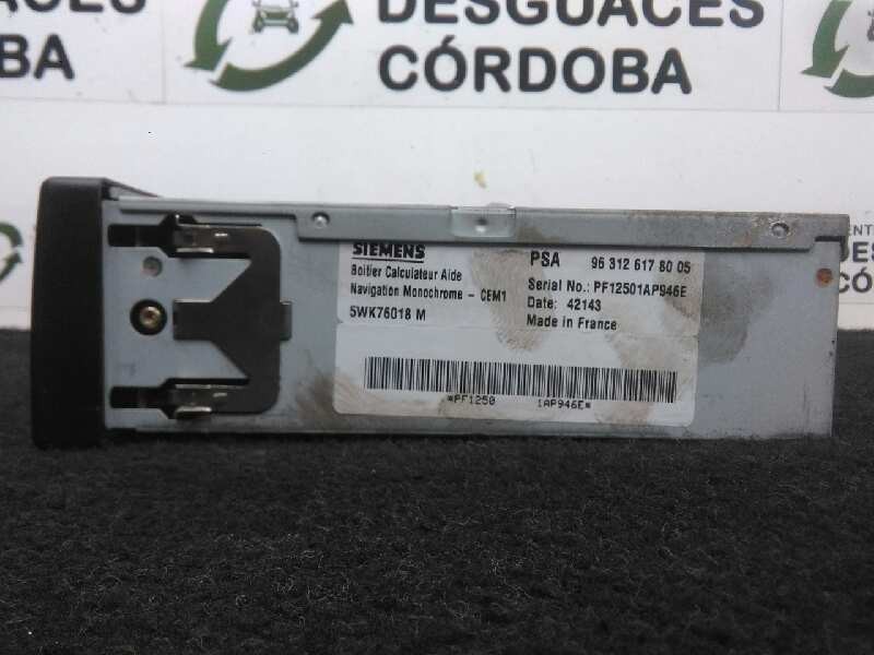 Recambio de sistema audio / radio cd para peugeot 607 (s1) 2.2 hdi fap cat referencia OEM IAM 9631261780-5WK76018M CARGADOR.CD S