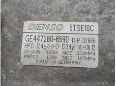 Recambio de compresor aire acondicionado para toyota auris 1.4 turbodiesel cat referencia OEM IAM 4472806590 DENSO - 6.CANALES 5 2