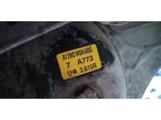 Recambio de diferencial trasero para hyundai h 1 2.5 crdi cat referencia OEM IAM 7A773 SOLO CABEZAL - 2WD - ABS RELACION 3.615 2