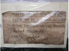 Recambio de brazo limpia delantero derecho para land rover 88 2.3d referencia OEM IAM 551230-551230E3 DOGA  2