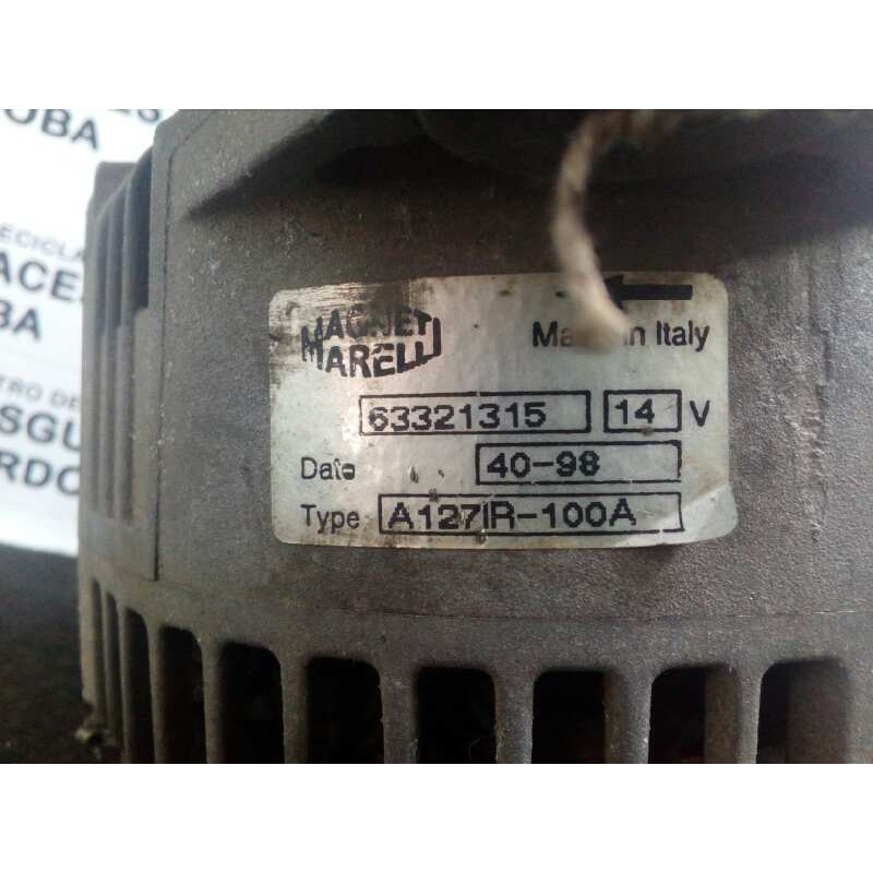 Recambio de alternador para lancia kappa station wagon 2.4 turbodiesel referencia OEM IAM 63321315 100 AMP 
