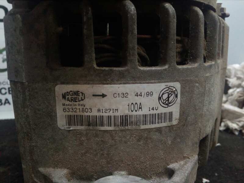 Recambio de alternador para fiat brava (182) 1.9 jtd cat referencia OEM IAM 63321803 100 AMP 