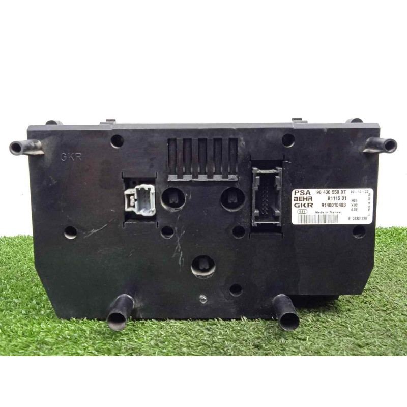 Recambio de mando climatizador para peugeot 206 sw 2.0 hdi cat referencia OEM IAM 96430550XT-B111501-9140010483  