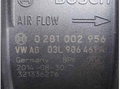 Recambio de caudalimetro para audi a3 sedán(8vs) 2.0 16v tdi referencia OEM IAM 0281002956-03L906461A 4.PINES BOSCH 2