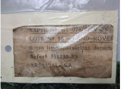 Recambio de brazo limpia delantero derecho para land rover 88 2.3d referencia OEM IAM 551230-551230E3 DOGA  2