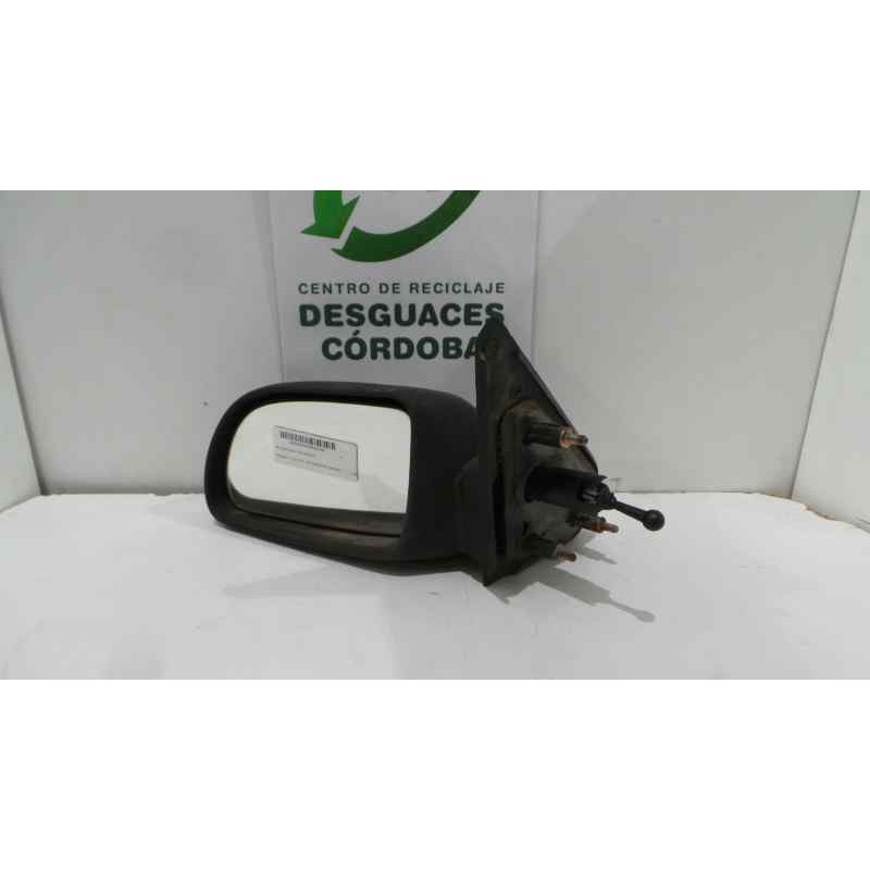 Recambio de retrovisor izquierdo para renault 19 hatchback (b/c53) referencia OEM IAM  19.. - MANUAL NEGRO PLASTICO