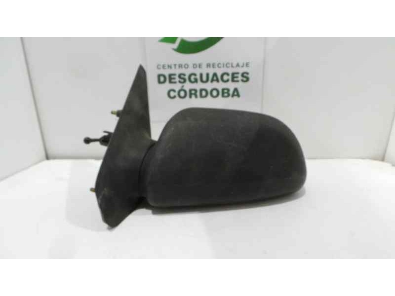 Recambio de retrovisor izquierdo para renault 19 hatchback (b/c53) referencia OEM IAM  19.. - MANUAL NEGRO PLASTICO