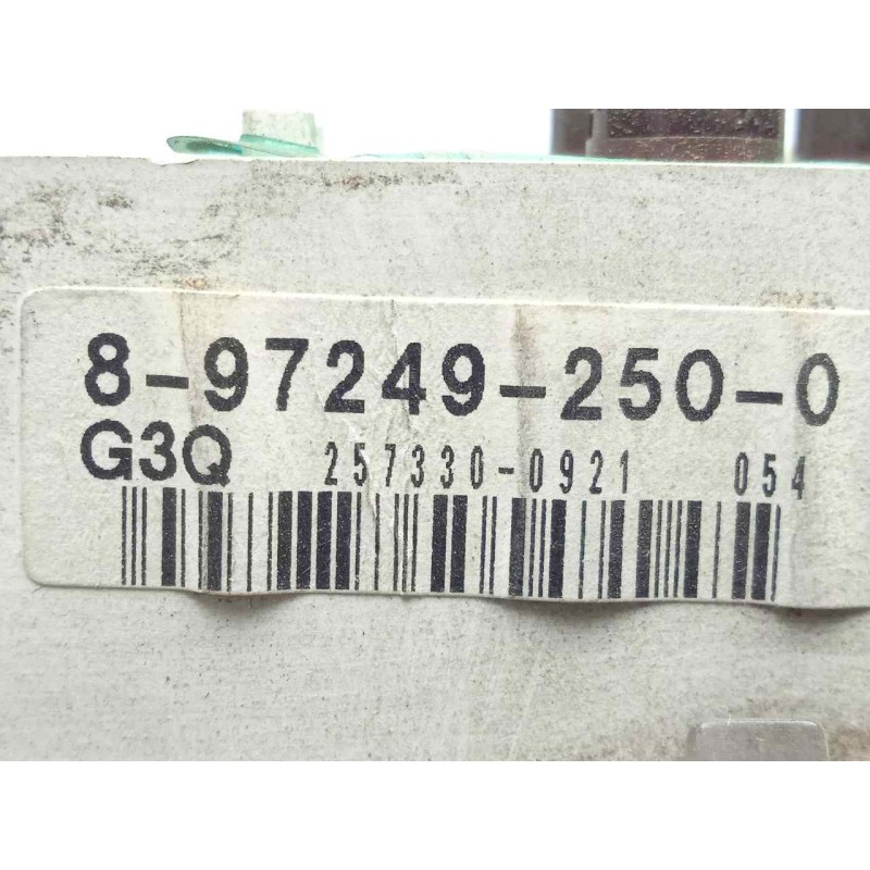 Recambio de cuadro instrumentos para isuzu n-serie referencia OEM IAM 8972492500  