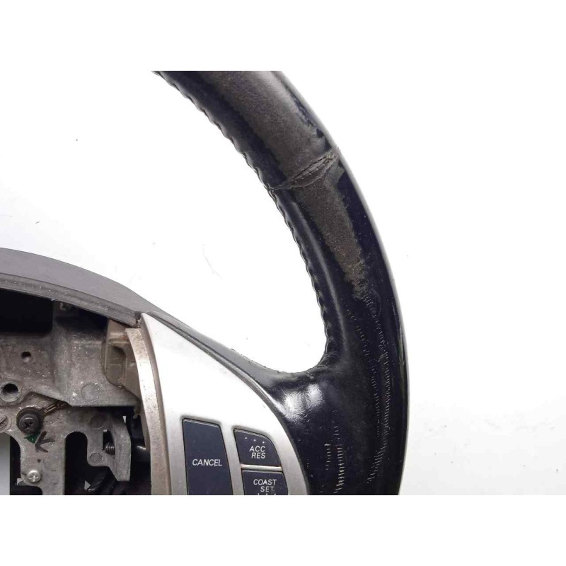 Recambio de volante para mitsubishi outlander (cw0) 2.0 di-d cat referencia OEM IAM 4400A243XA CUERO NEGRO