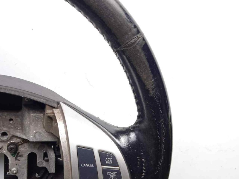 Recambio de volante para mitsubishi outlander (cw0) 2.0 di-d cat referencia OEM IAM 4400A243XA CUERO NEGRO